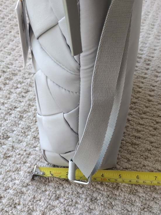 House Of Harlow Quilted Light Gray Women’s Backpack main image 16